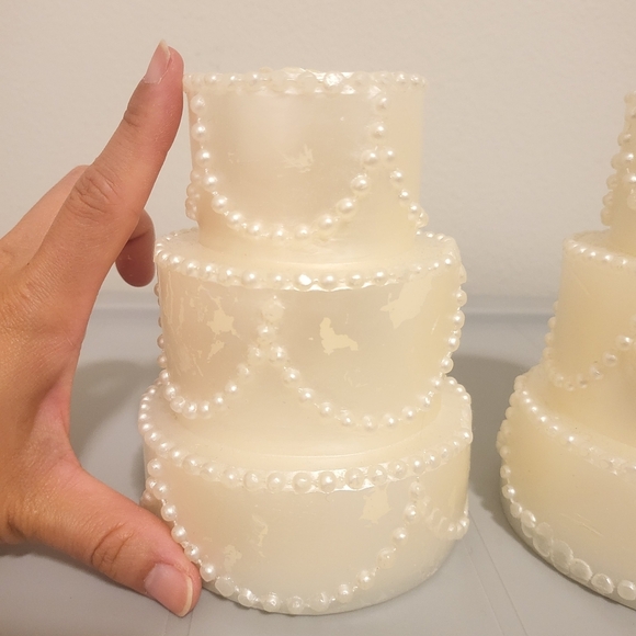 2 wedding candles - Picture 4 of 4